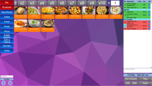 UnityPOS - interfata de vanzare restaurant